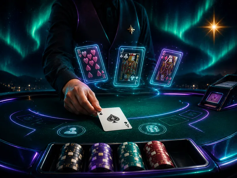 Quantum Blackjack live-dealer table