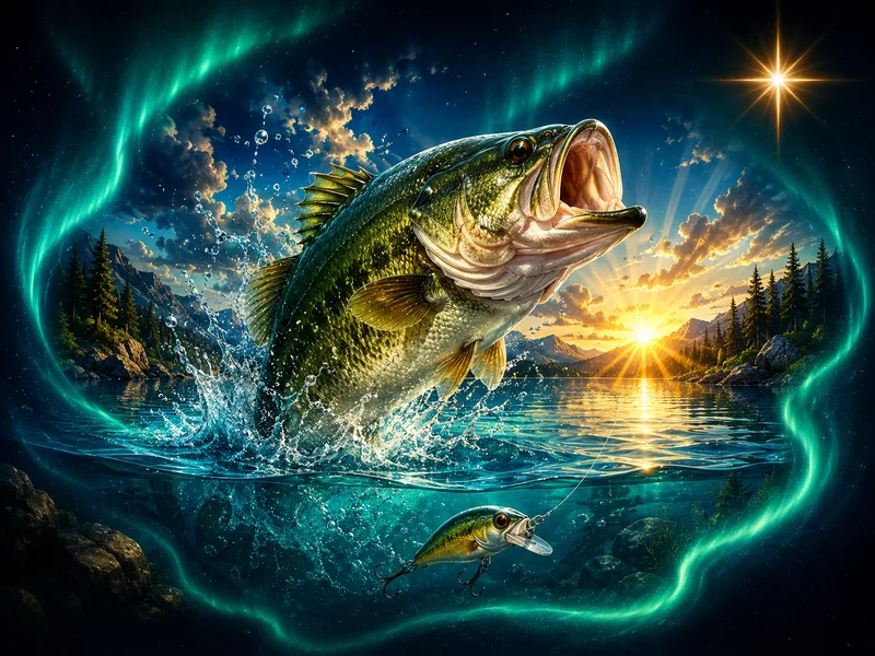 Big Bass fishing slot artwork